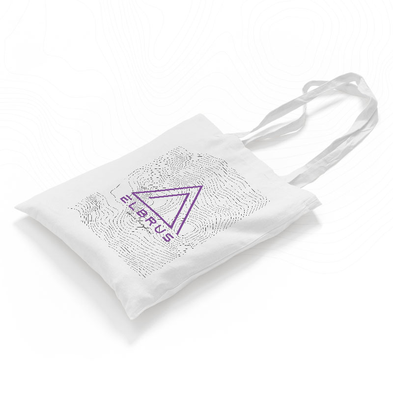 Сумка-шоппер «Elbrus your freedom» (белая)