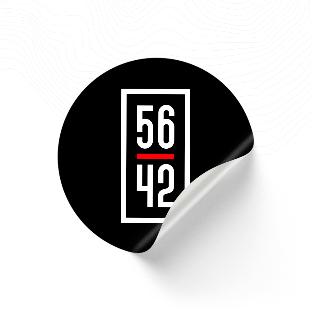 Наклейка «56/42»