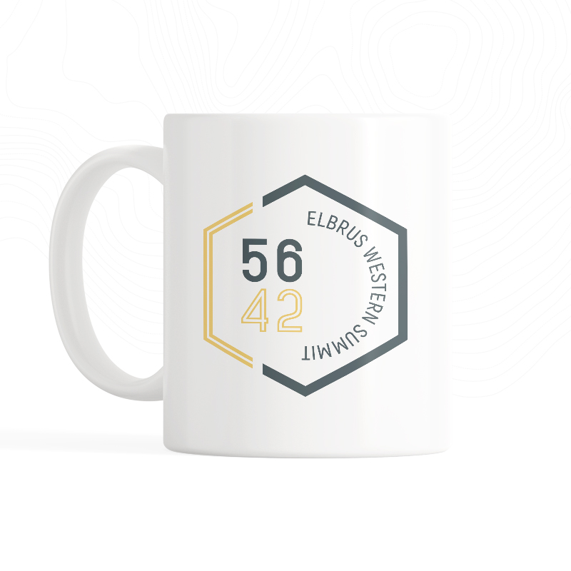 Кружка «Эльбрус. Западная вершина»