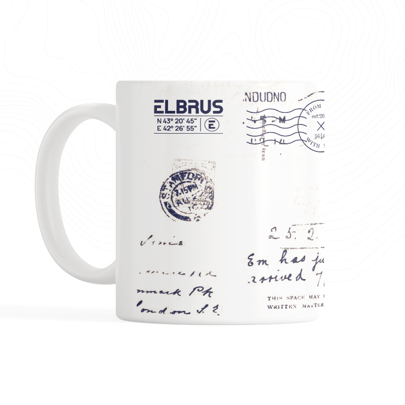 Кружка «From Elbrus with love»