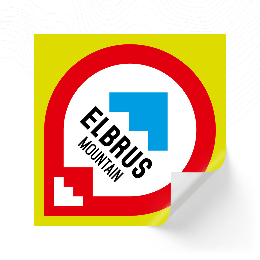 Наклейка «Elbrus mountain»