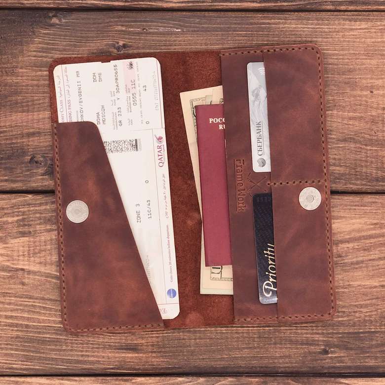 Тревел-холдер "Бангкок" на 1 паспорт