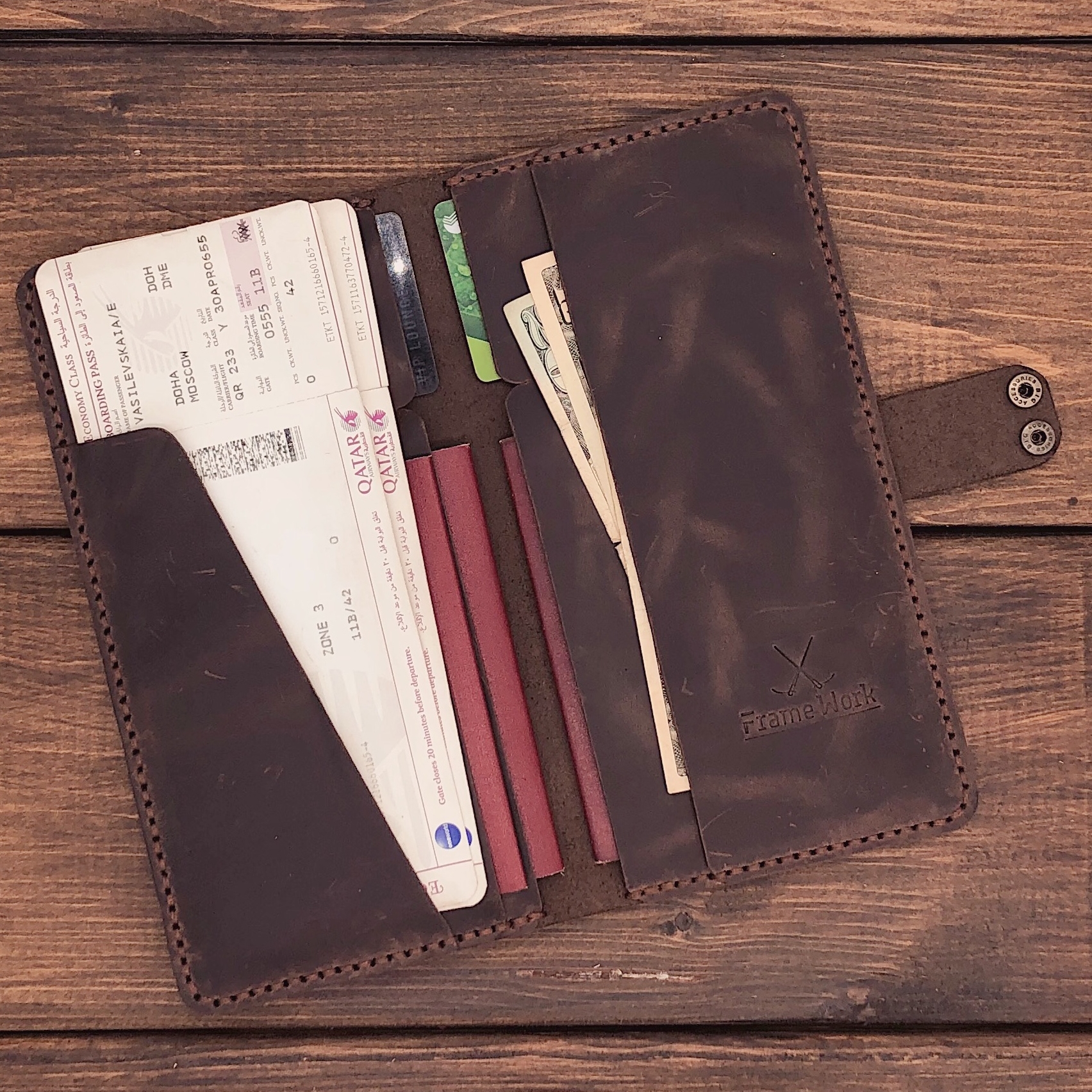 Тревел-холдер "Краби" на 3 паспорта