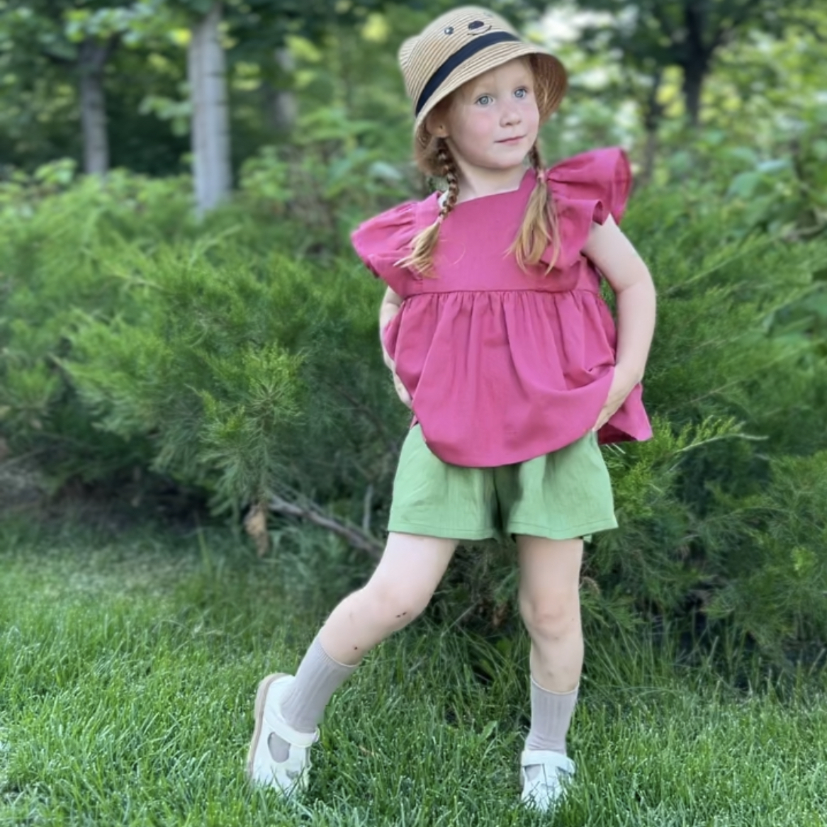 Блуза - платье Лето