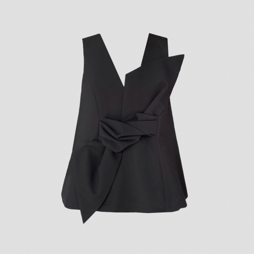 Топ с бантом на талии 'Ruban'