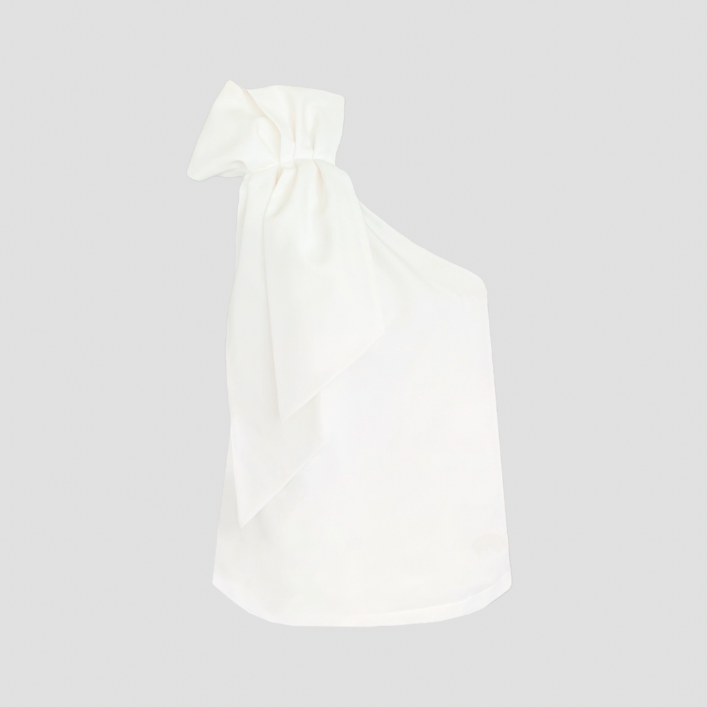 Топ с бантом на одно плечо 'Renée'