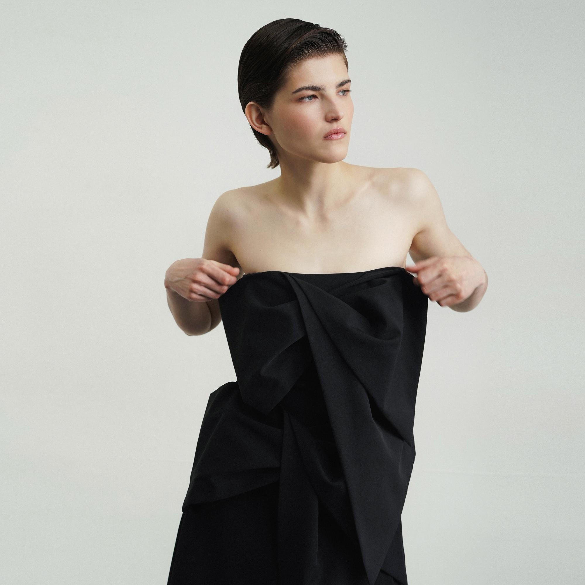 Топ-бюстье с бантом 'Brut'