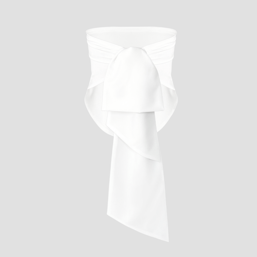 Топ-косынка с бантом 'Lana'