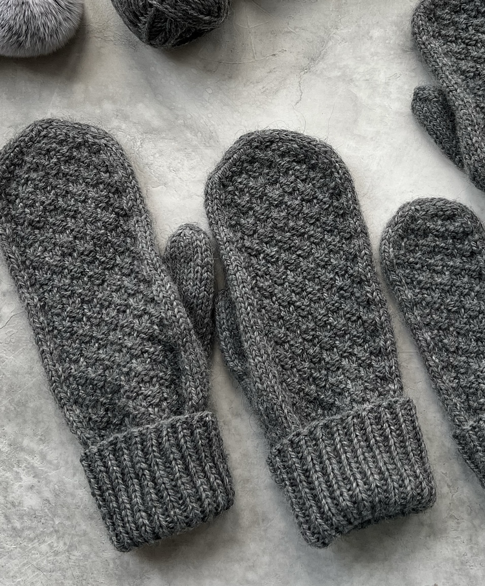 Мужские варежки