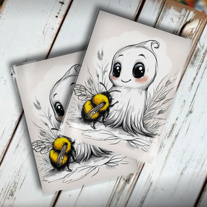 Обложка на паспорт с Малышом Призраком