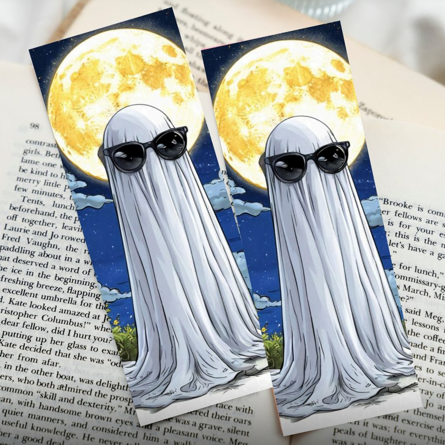 Закладка для книг с Малышом Призраком