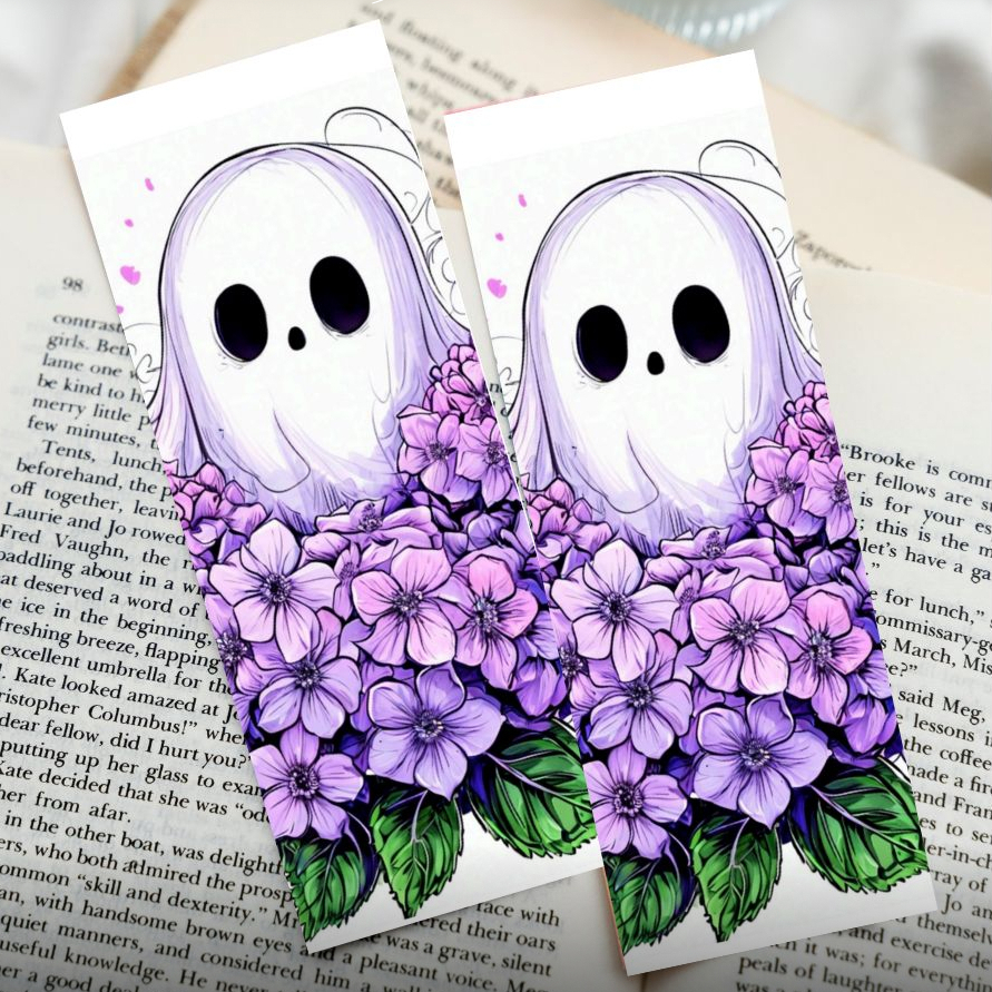 Закладка для книг с Малышом Призраком