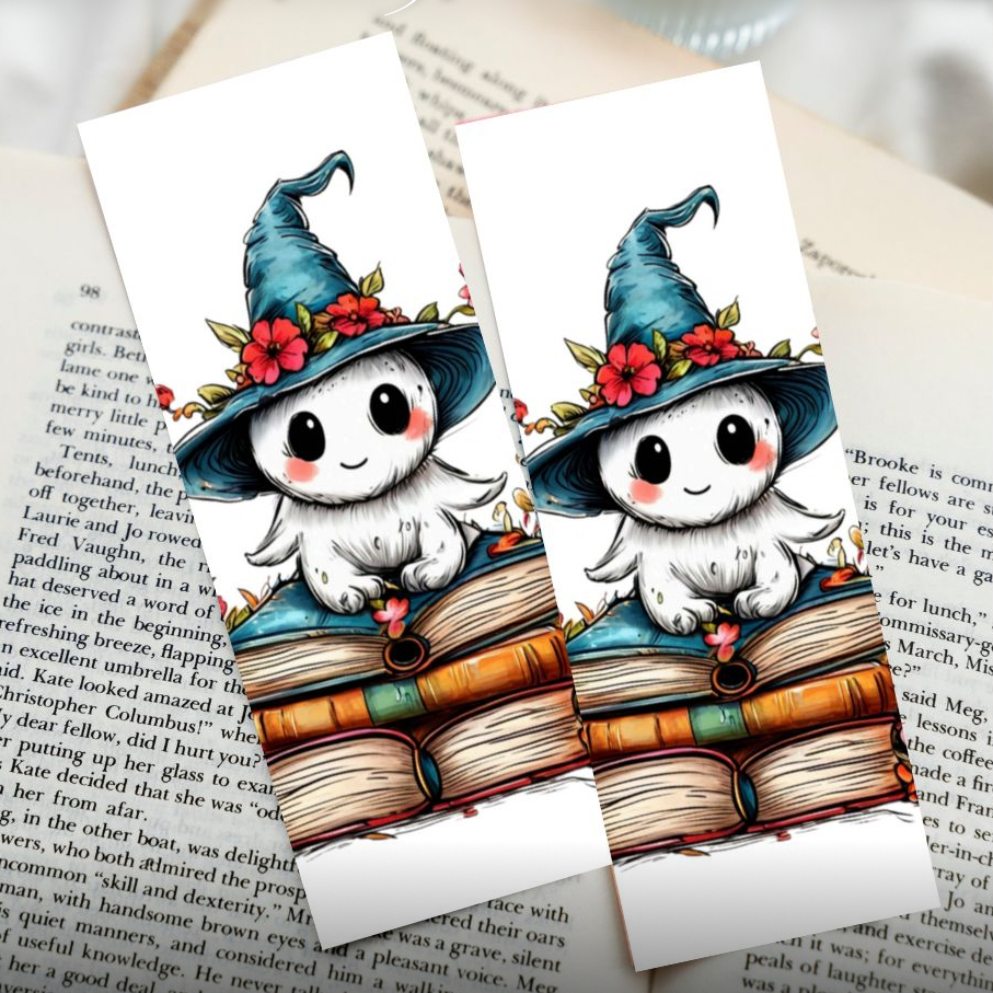 Закладка для книг с Малышом Призраком