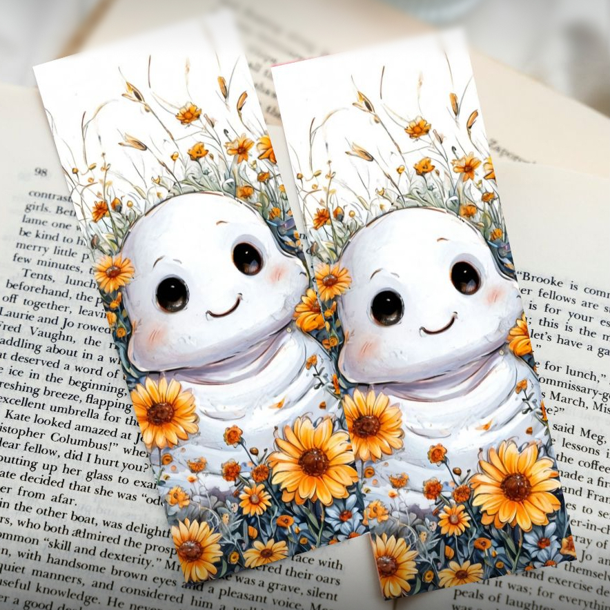 Закладка для книг с Малышом Призраком