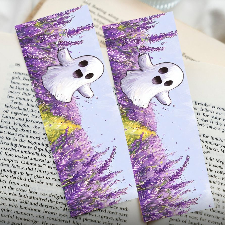 Закладка для книг с Малышом Призраком