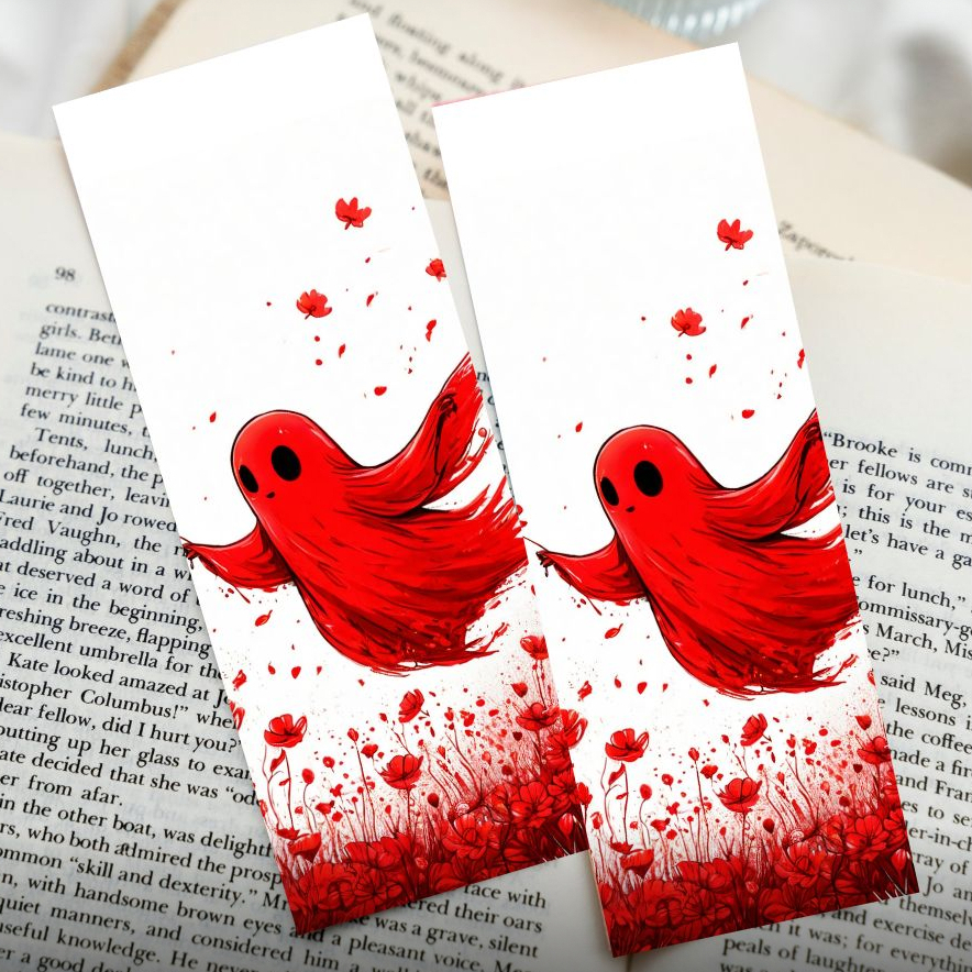 Закладка для книг с Малышом Призраком