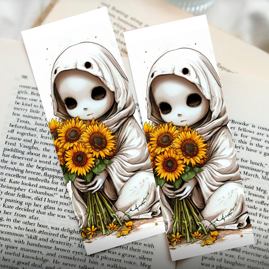 Закладка для книг с Малышом Призраком