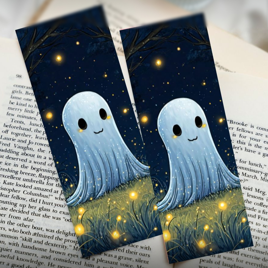 Закладка для книг с Малышом Призраком