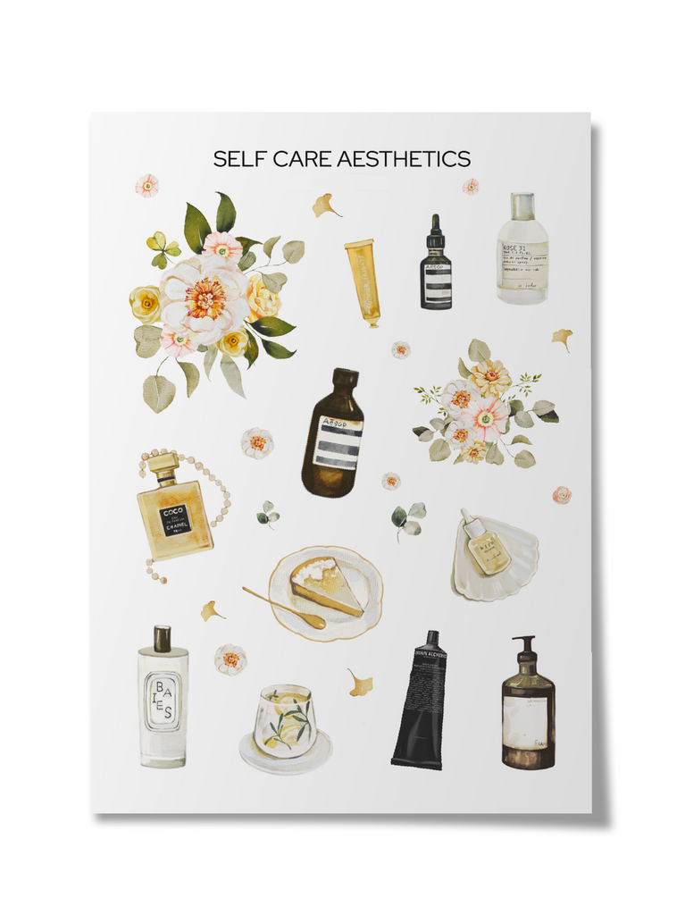 Стикеры Self Care А6