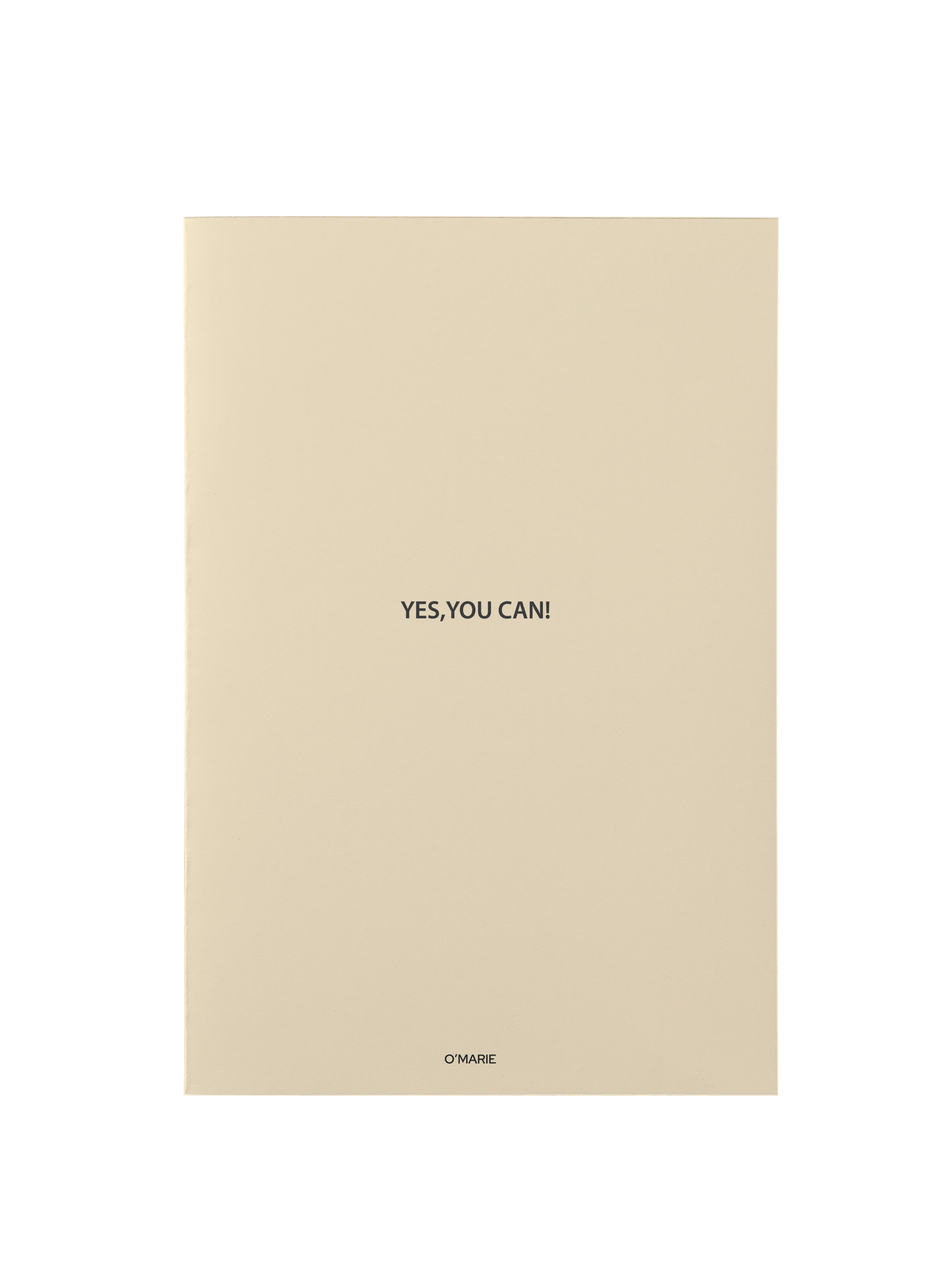Блокнот в точку А5 Yes, You can с дополнительной матовой обложкой
