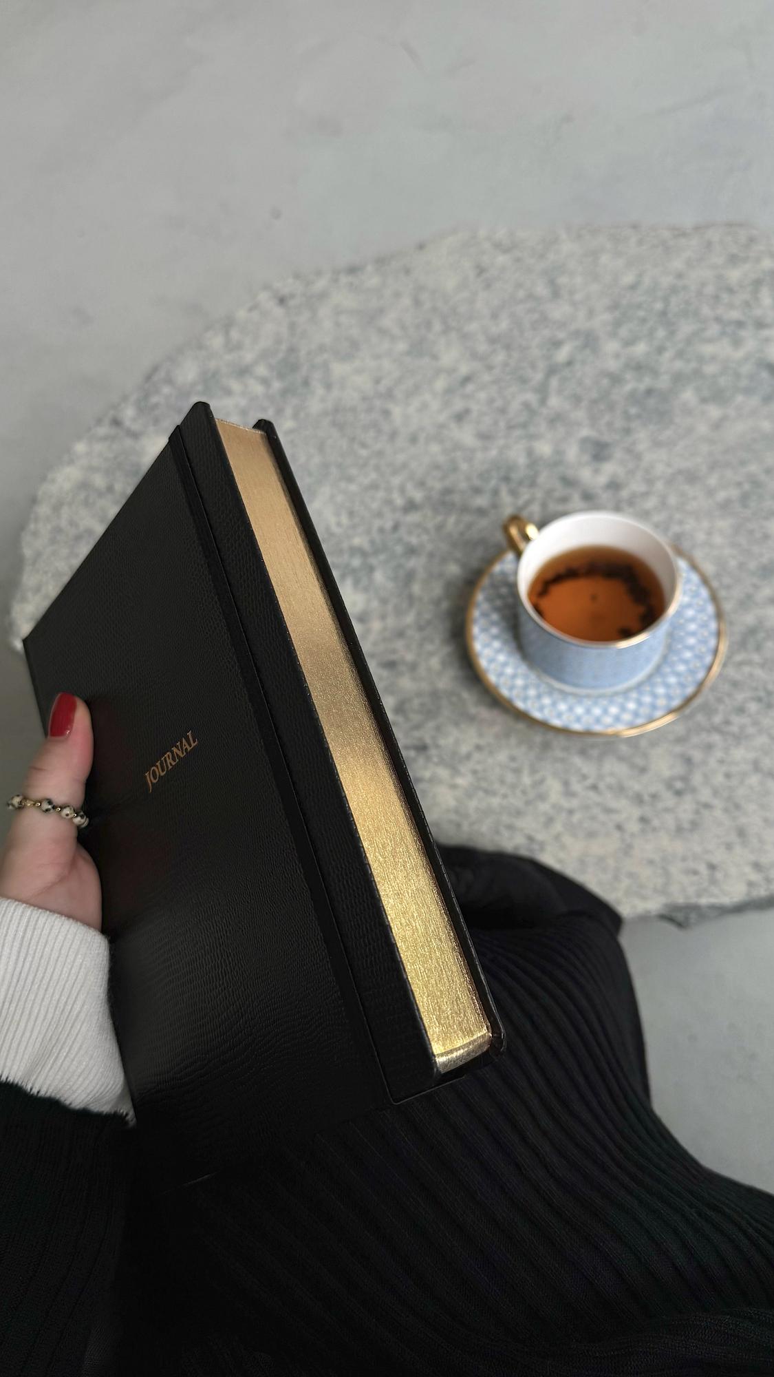 Ежедневник The Journal Lizard Black А5