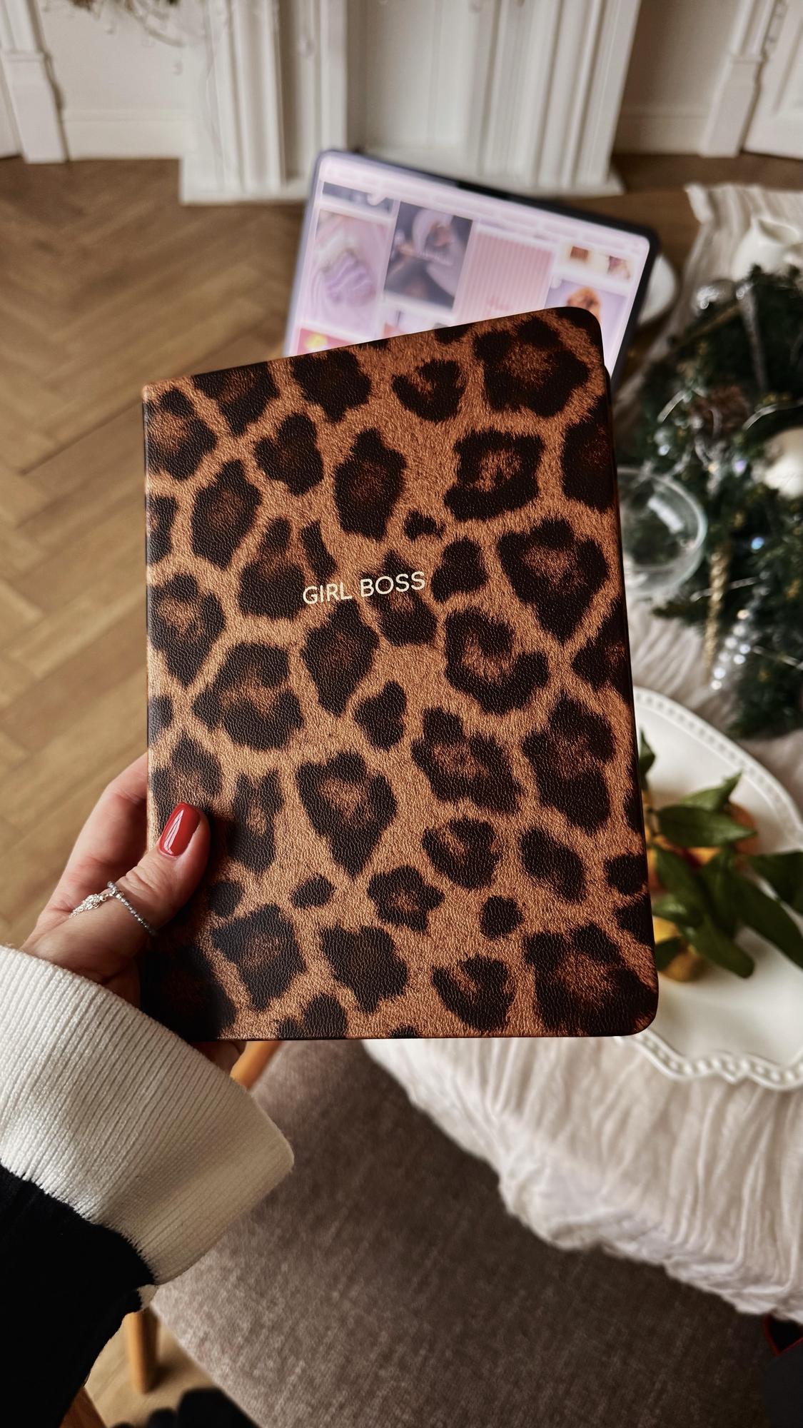 Ежедневник недатированный А5 GIRL BOSS Leopard
