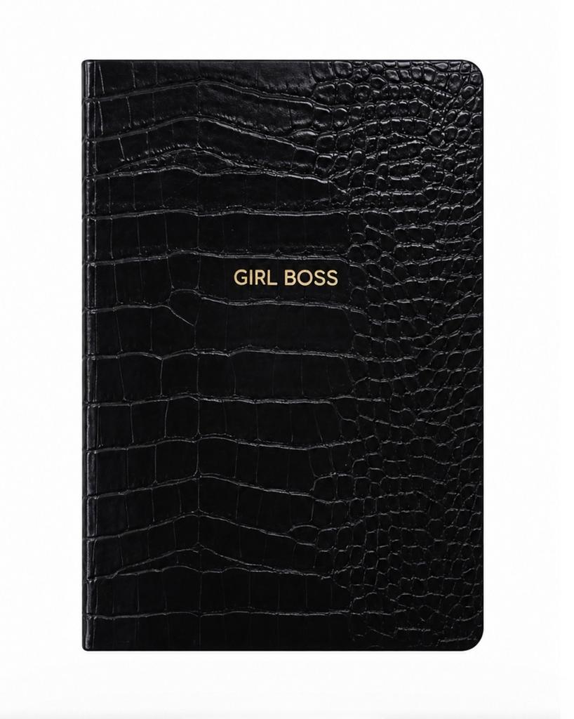 Ежедневник с гибкой обложкой Girl Boss croco