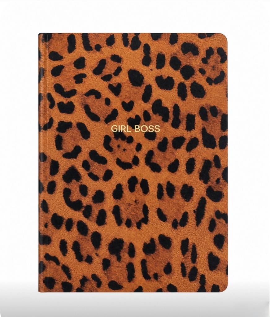 Ежедневник с гибкой обложкой Girl Boss Leopard 2.0