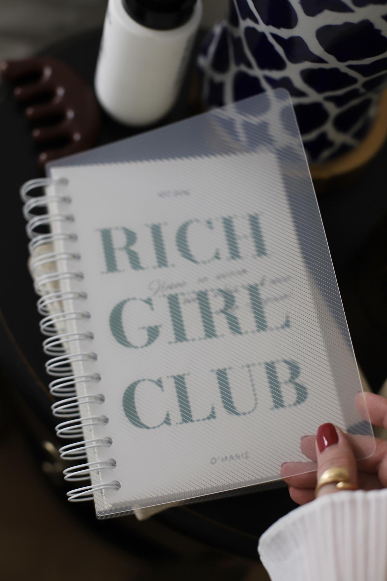 Ежедневник на пружине Rich Girl Club 2.0 с двойной обложкой +12 цветных разделителей