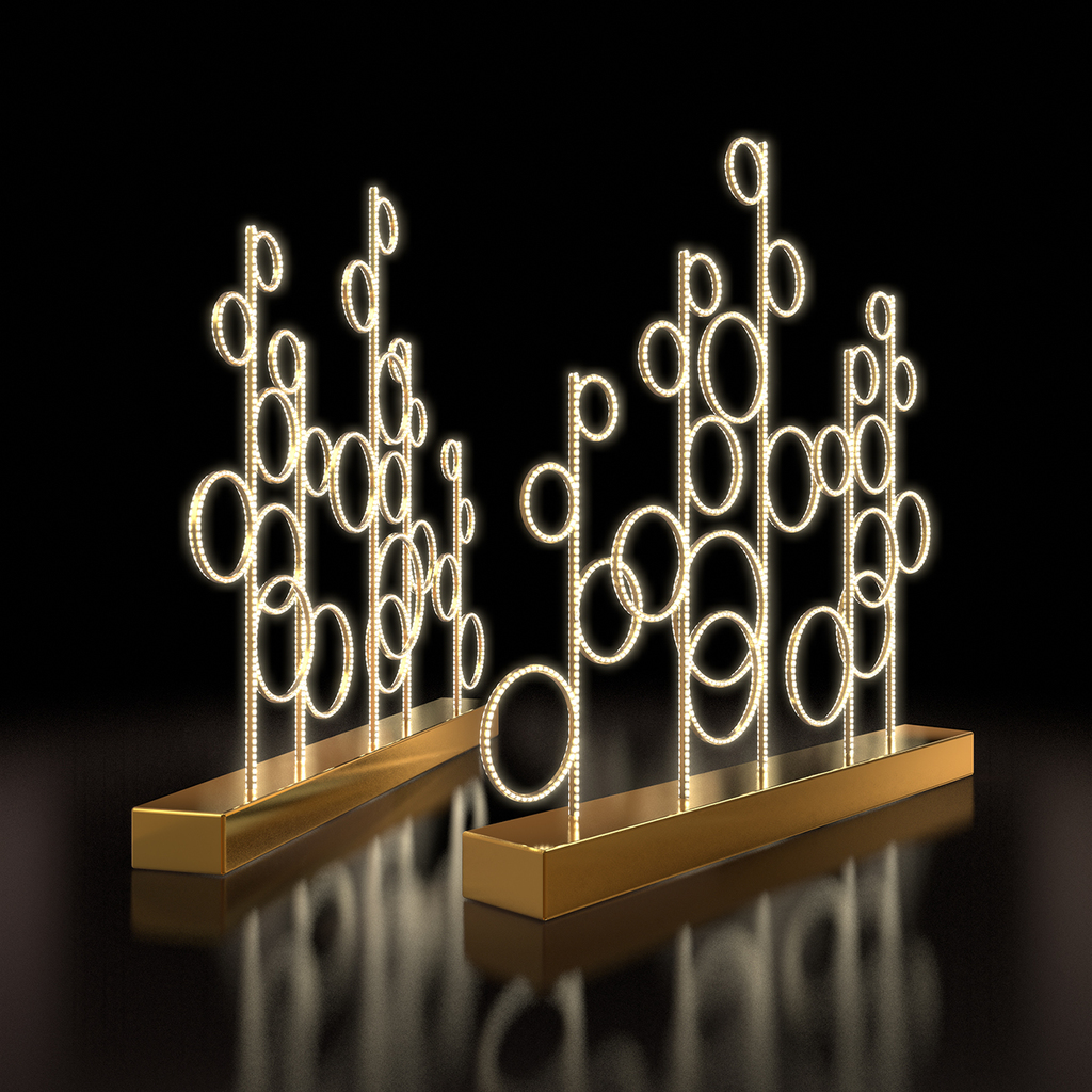 Световая инсталляция №8