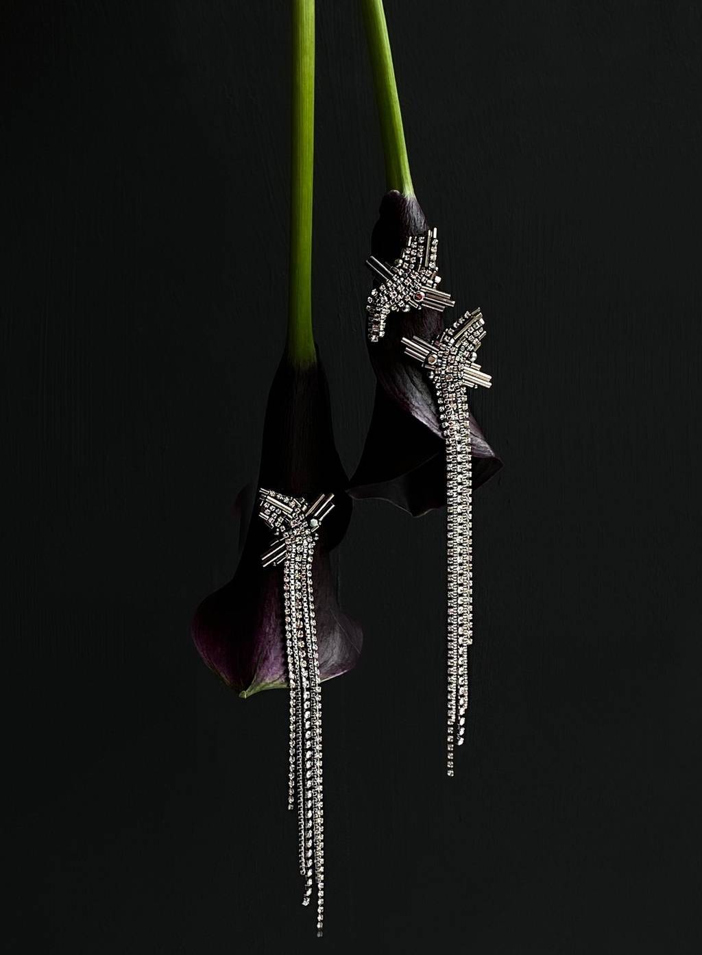 Серьги ВИКТОРИ асимметрия