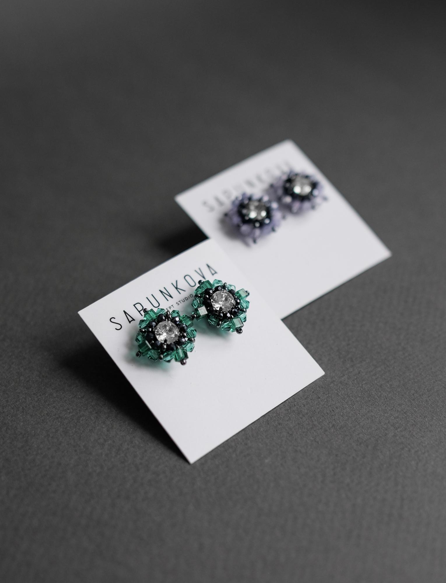 Пусеты ФЛОРА