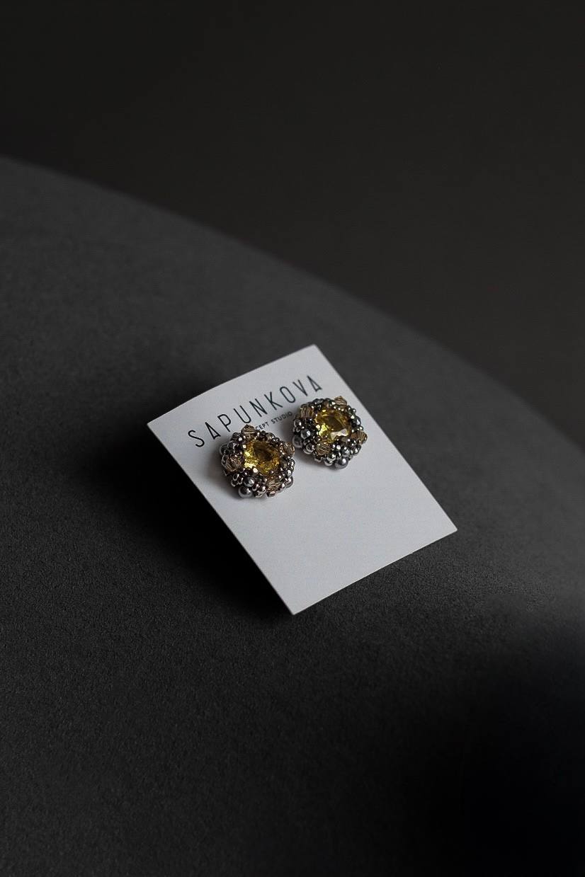 Пусеты ТОПАЗ