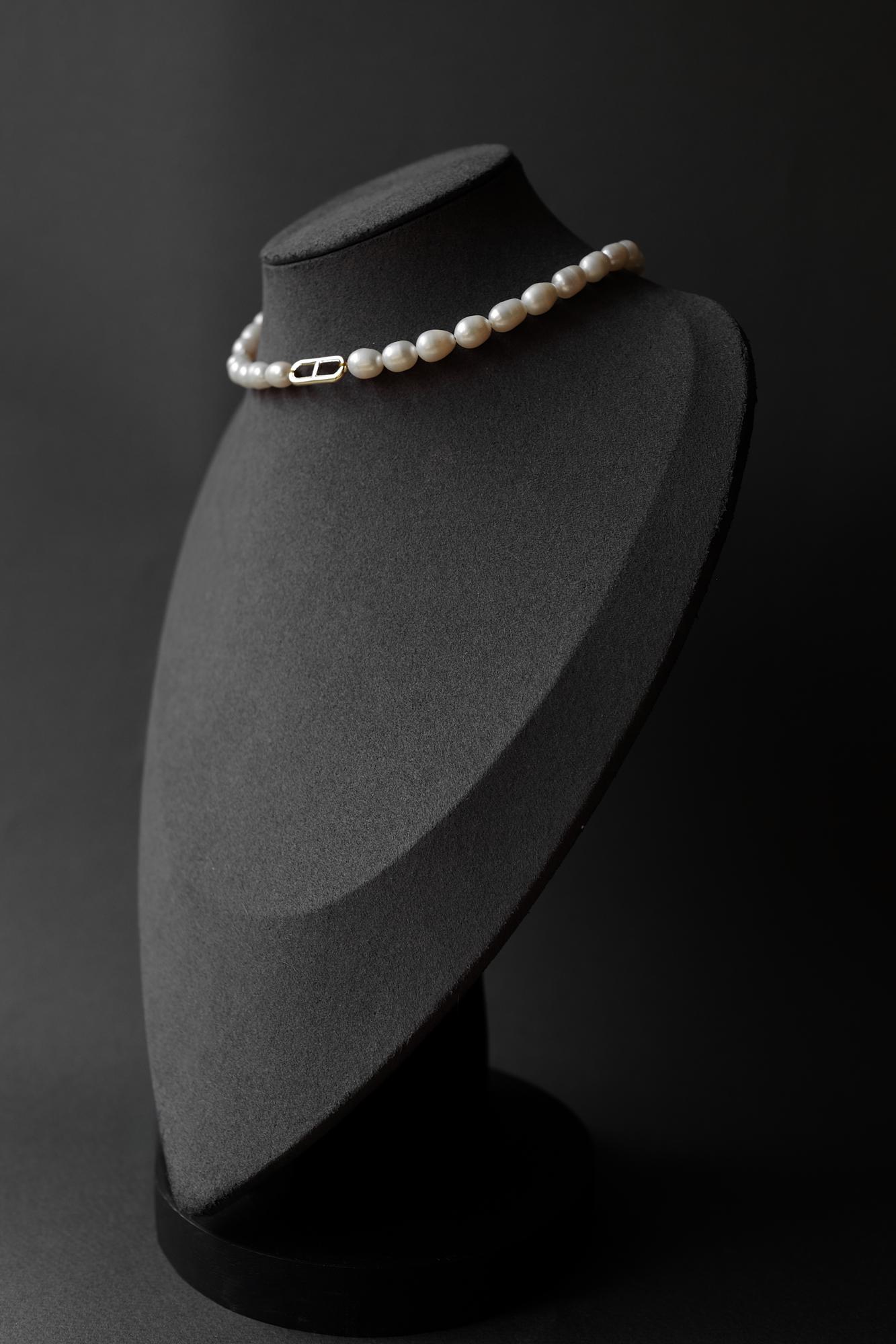 Чокер из крупного жемчуга ЛЕТО