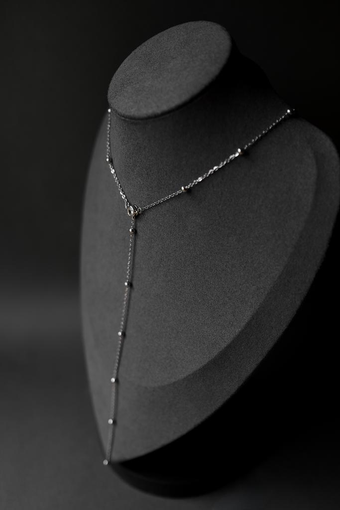 Галстук из цепи с шариками ТОП МИКС