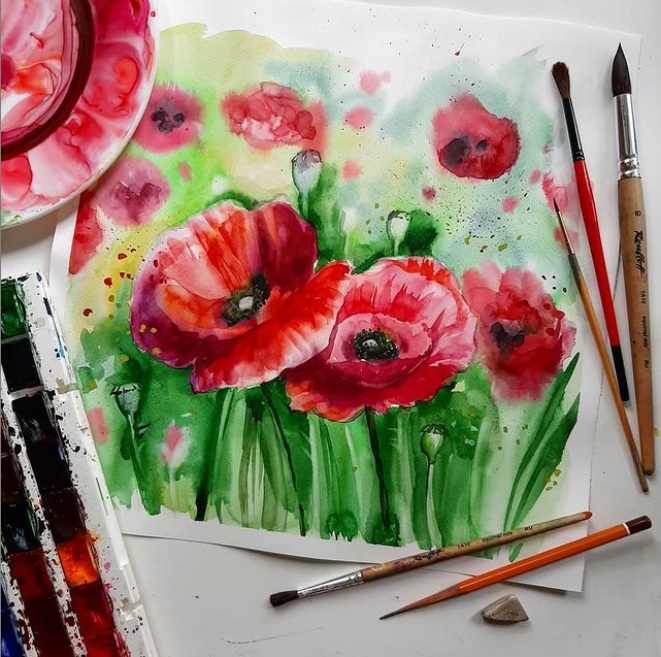 КУРС "ЭКСПЕРИМЕНТАЛЬНАЯ АКВАРЕЛЬ"