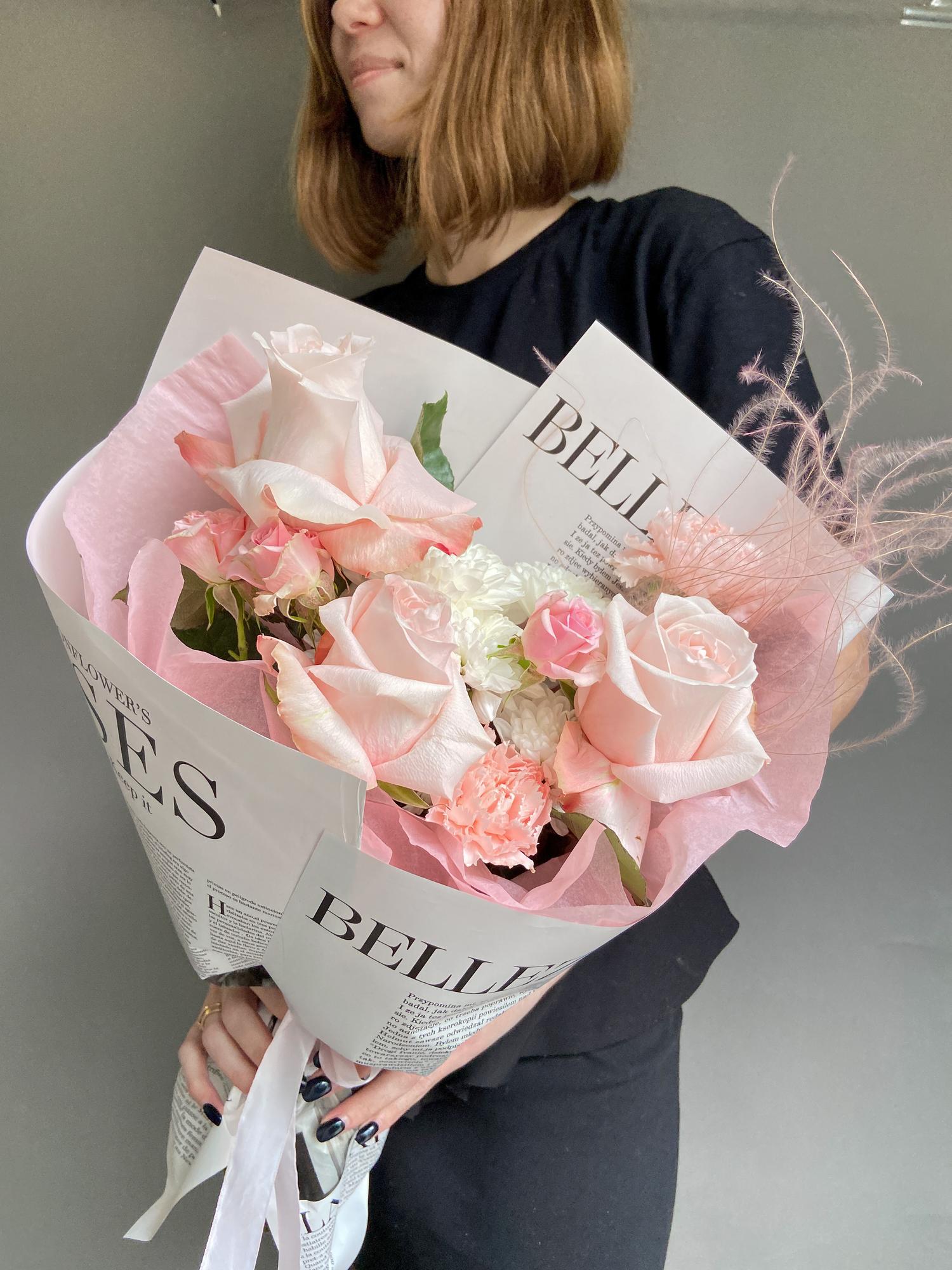 Букет «Розовое очарование»