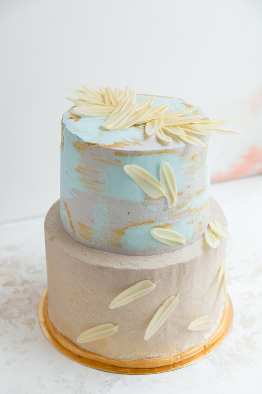 Оформление "Нежный небесный"