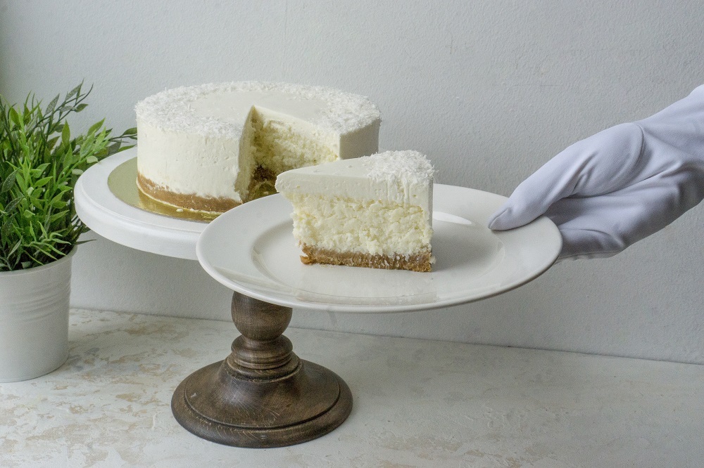 Кокосовый чизкейк
