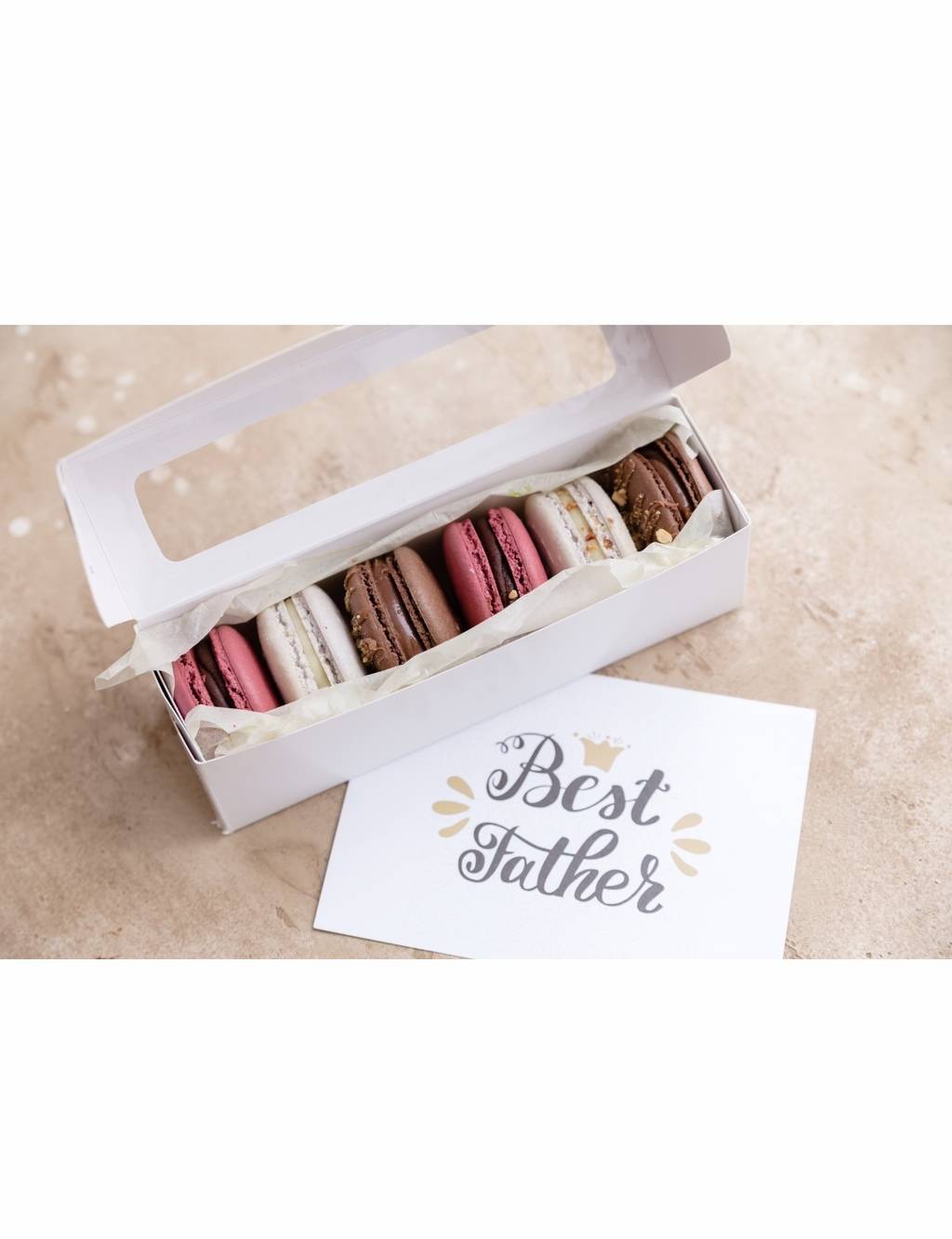 Набор ассорти макаронс 6шт