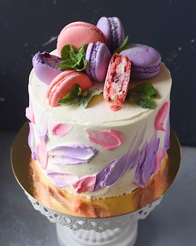 Оформление "Акварельные мазки"