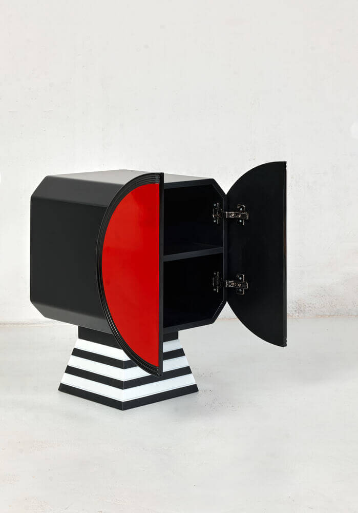 Тумбочка "BLACK&RED"