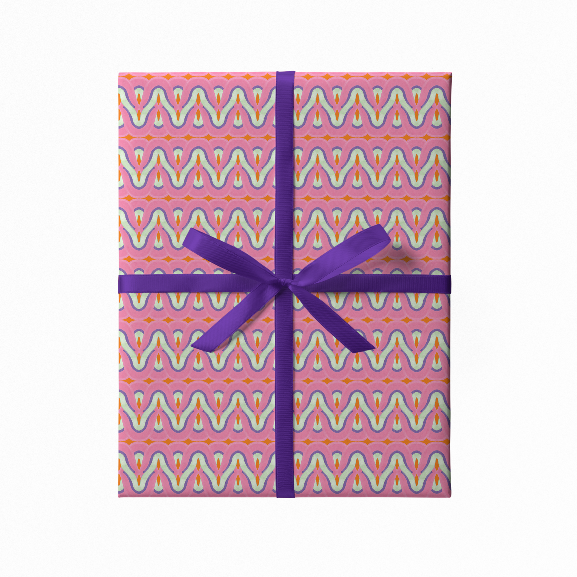 Бумага Wrap Me "60-ые розовая"