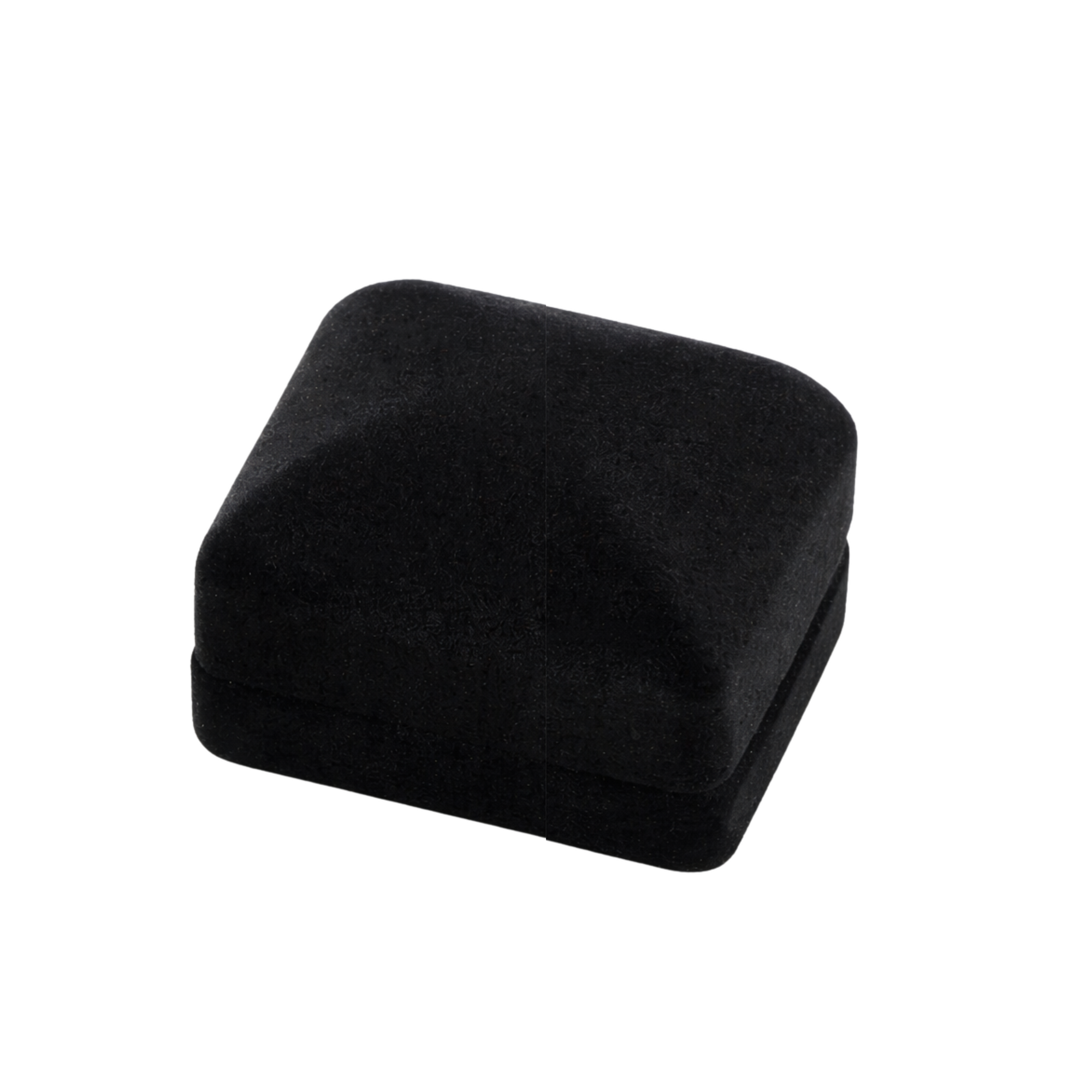 Коробочка бархатная черная