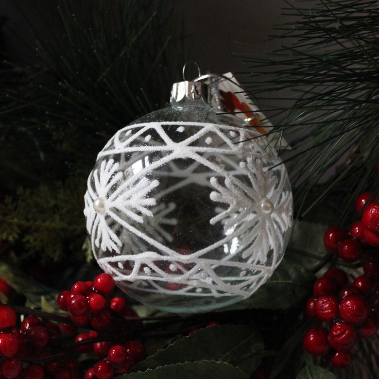 Ёлочный шар "Геометрия"