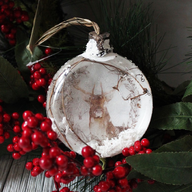 Ёлочное украшение "Веточки"