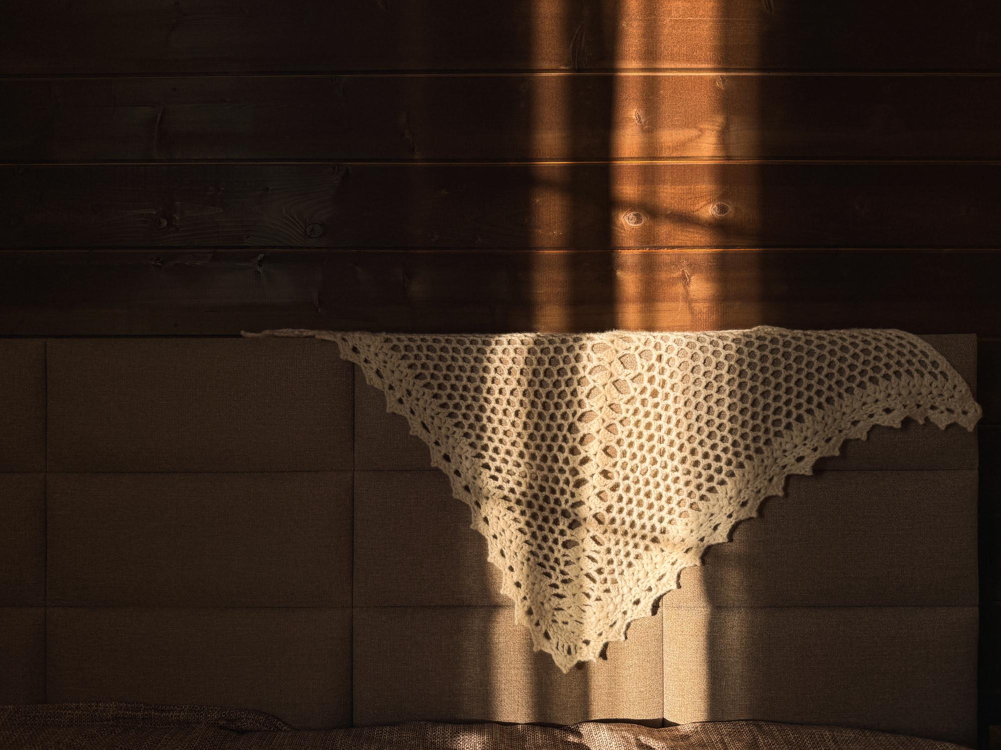 Мастер-класс "Теплая косынка" крючком