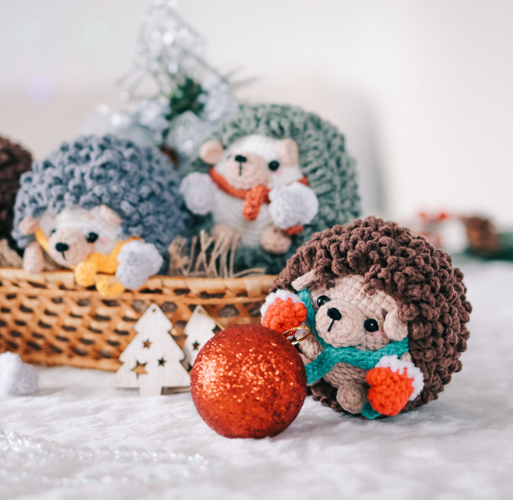 Мастер-класс Ёжик 10 см