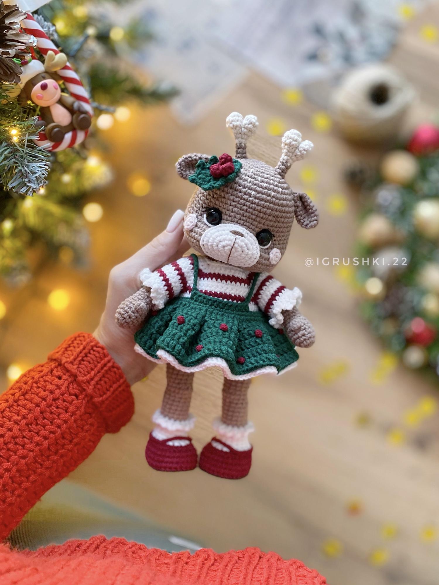 Мастер-класс «Новогодний Оленёнок»