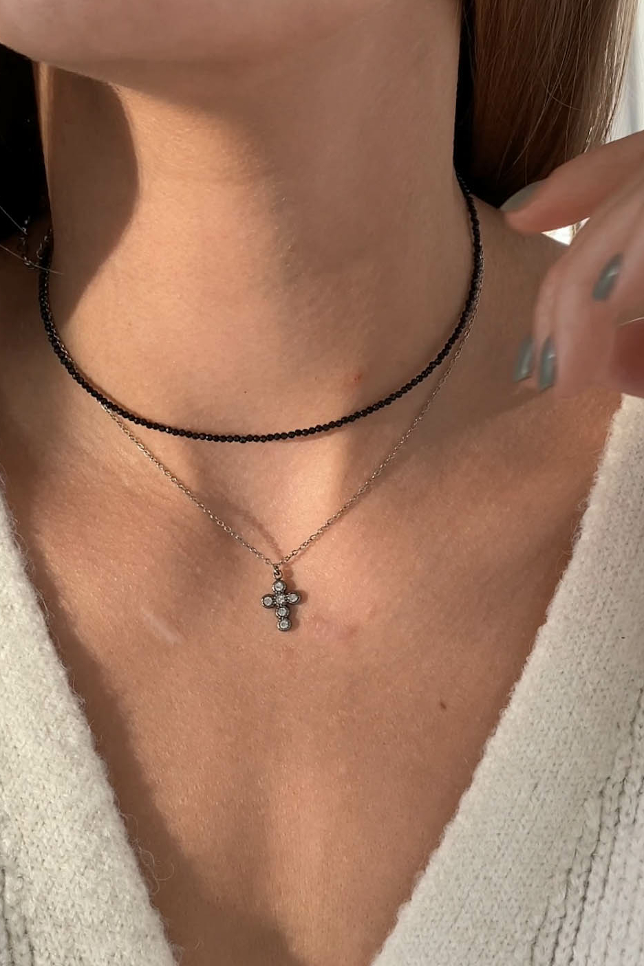 Чокер из шпинели